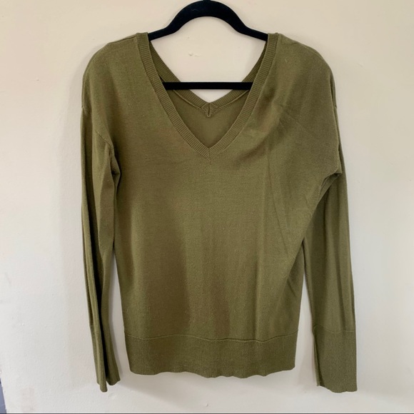 Poof! Sweaters - Double V Neck Sweater